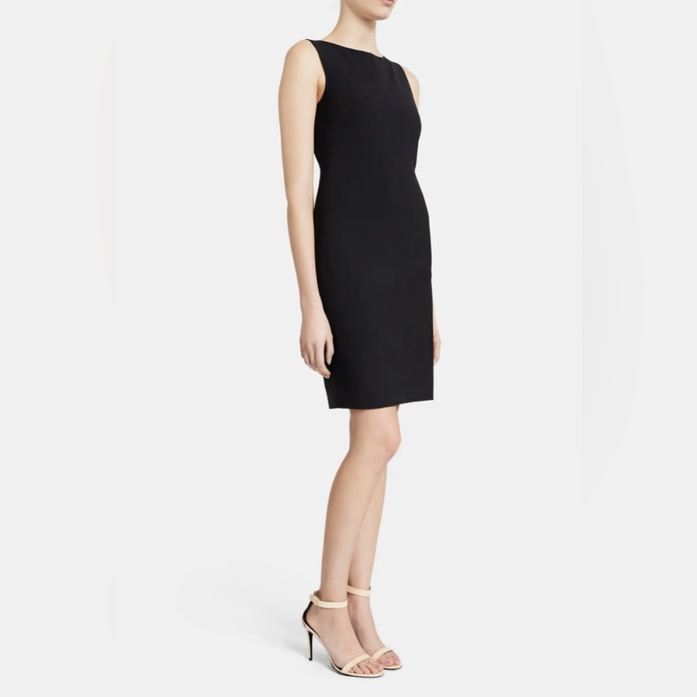 Theory Sheath Dress In Sevona Stretch Wool size 6